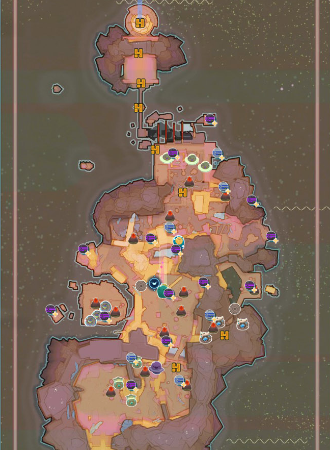 Glass Desert Map Locations